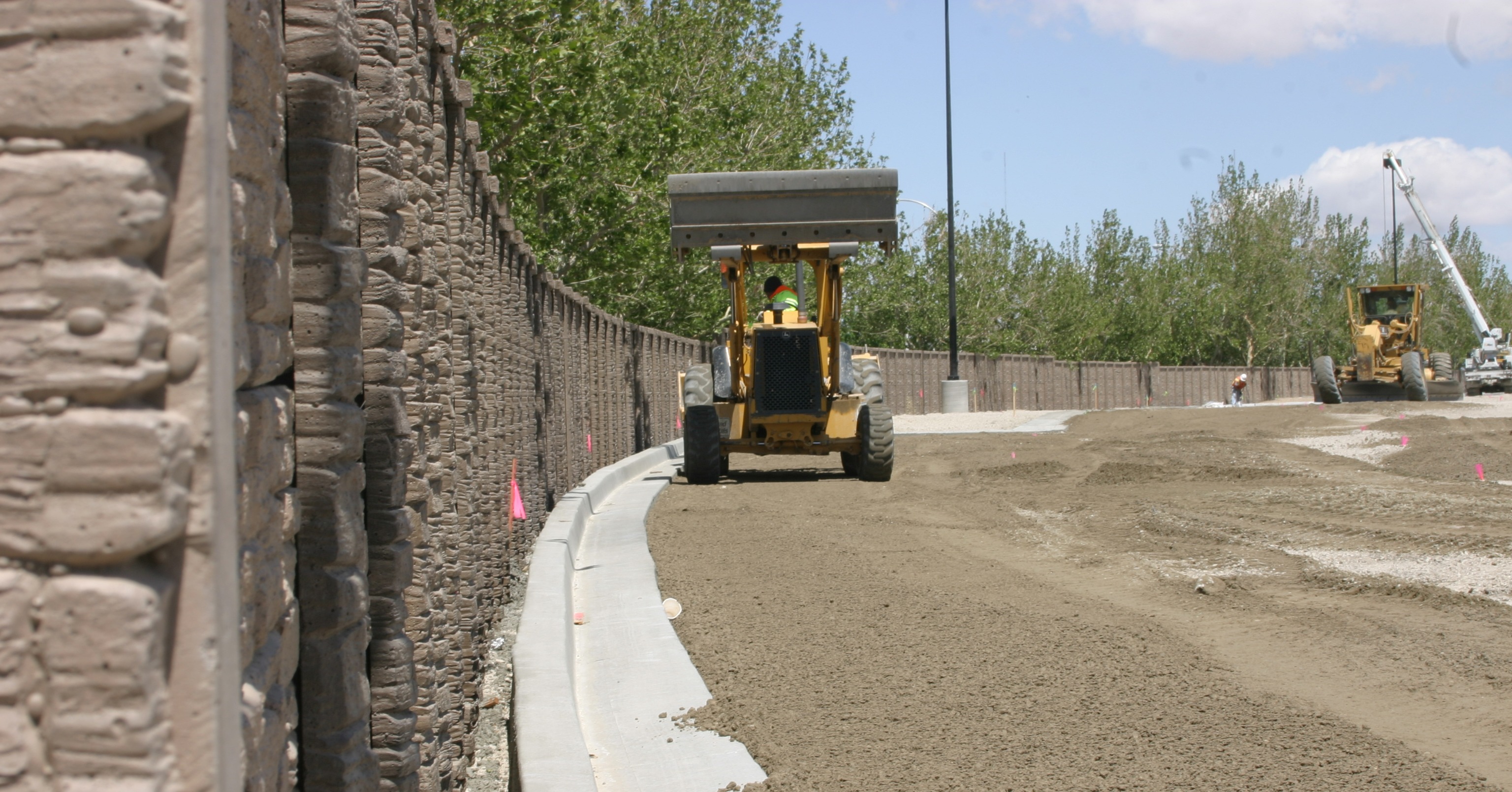 Commercial concrete pour by Hilltop Concrete